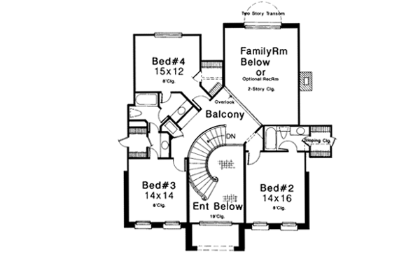 Upper/Second Floor Plan:8-546