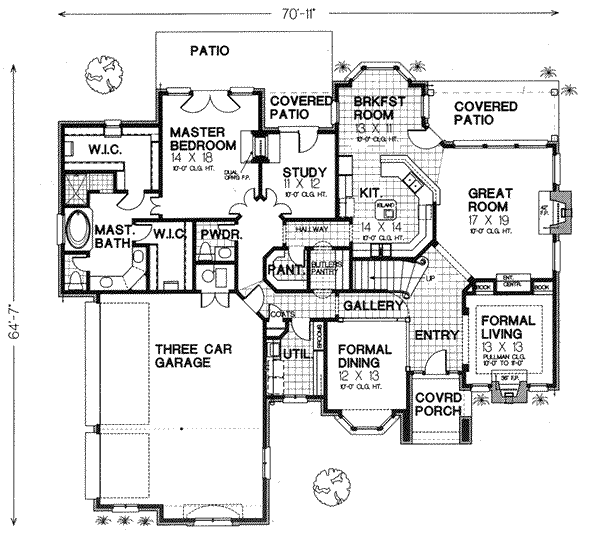 Main Floor Plan: 8-548