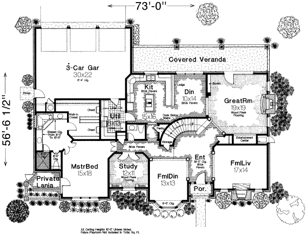 Main Floor Plan: 8-554