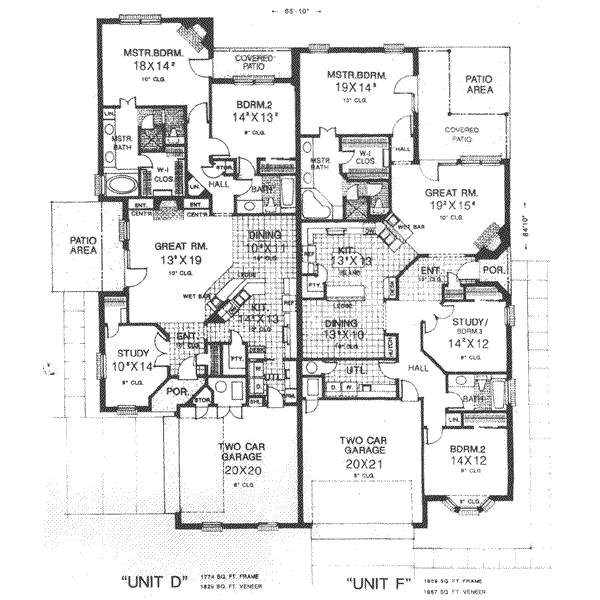 Main Floor Plan: 8-557