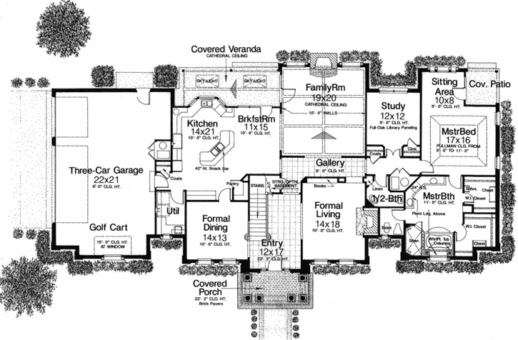 Main Floor Plan: 8-558