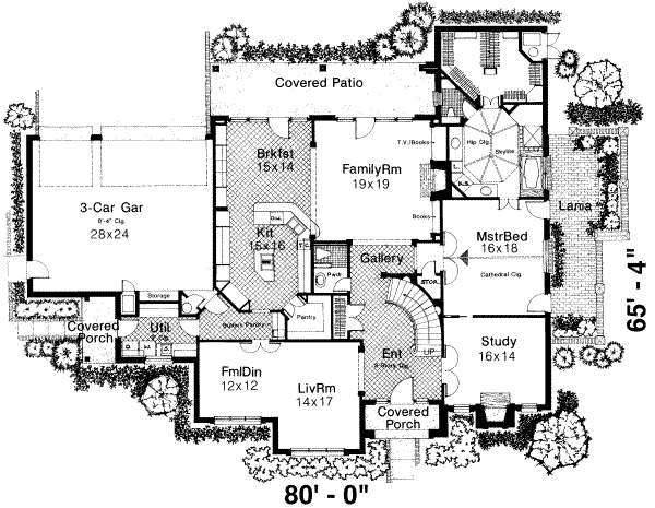 Main Floor Plan: 8-563