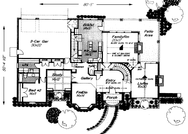 Main Floor Plan: 8-567
