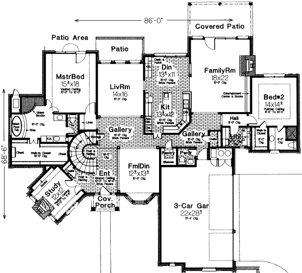 Main Floor Plan: 8-568