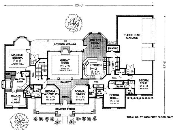 Main Floor Plan: 8-573