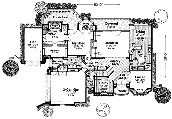 Main Floor Plan: 8-585
