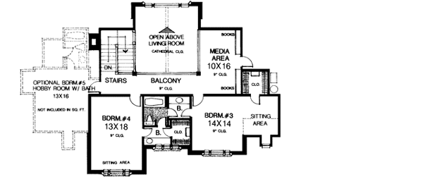 Upper/Second Floor Plan:8-586