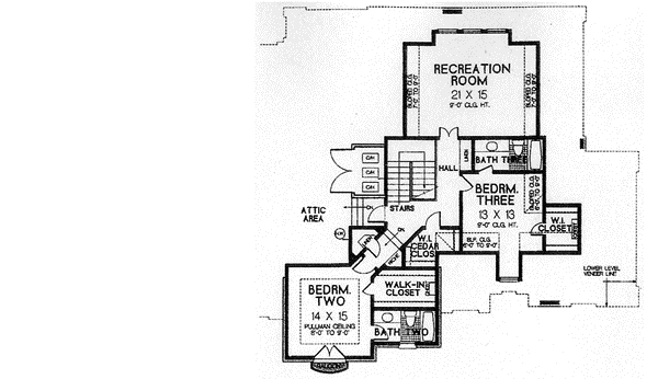 Upper/Second Floor Plan:8-597