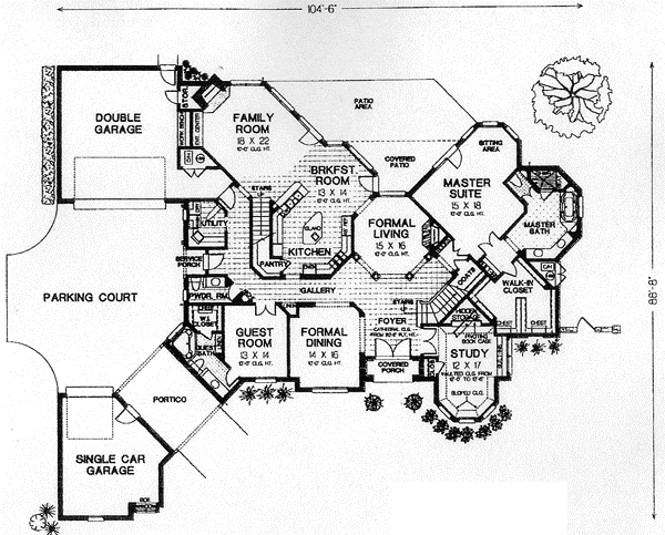 Main Floor Plan: 8-601