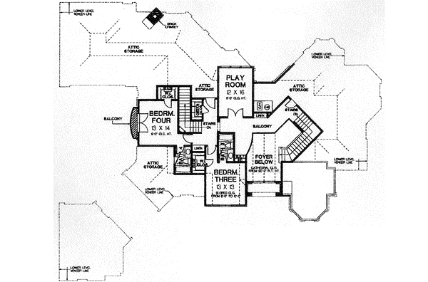 Upper/Second Floor Plan:8-601