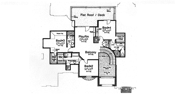 Upper/Second Floor Plan: 8-602
