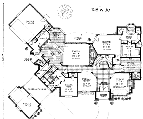 Main Floor Plan: 8-608