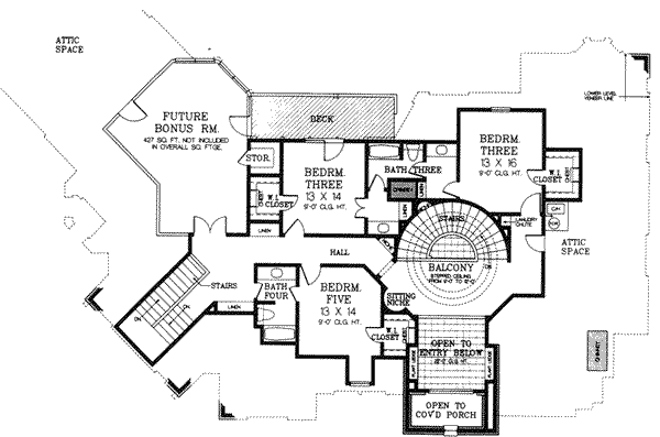 Upper/Second Floor Plan:8-608