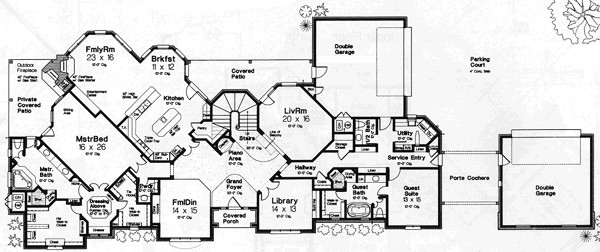 Main Floor Plan: 8-610