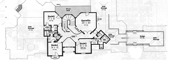 Upper/Second Floor Plan: 8-610