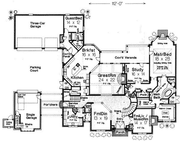 Main Floor Plan: 8-613