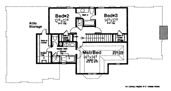 Upper/Second Floor Plan:8-616