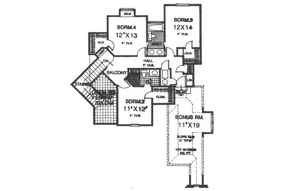 Upper/Second Floor Plan: 8-619