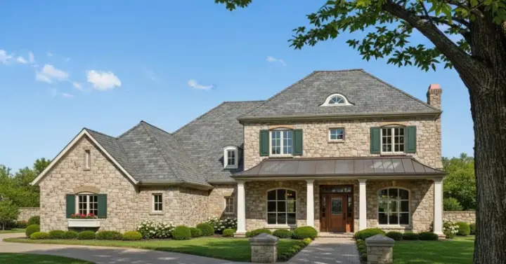 Traditional house plans 8-626 - front exterior, 3,269 sq ft, 4 bed, 3 bath house plans | Monster House Plans