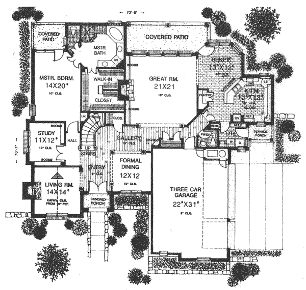 Main Floor Plan: 8-634