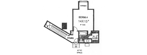 Upper/Second Floor Plan: 8-638