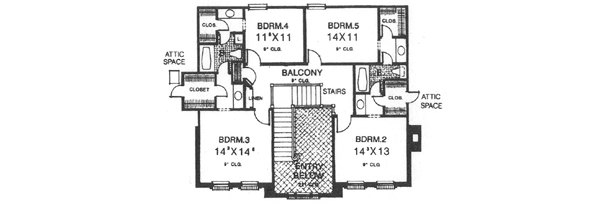 Upper/Second Floor Plan:8-640