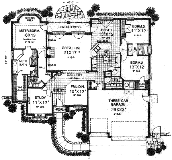 Main Floor Plan: 8-649