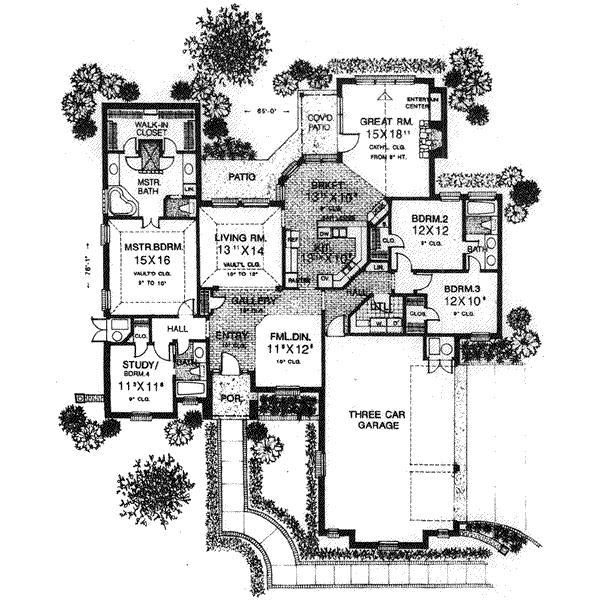 Main Floor Plan: 8-650