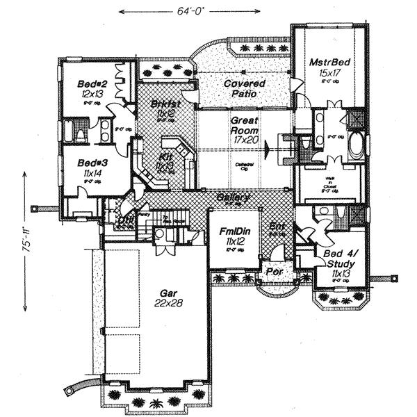 Main Floor Plan: 8-652