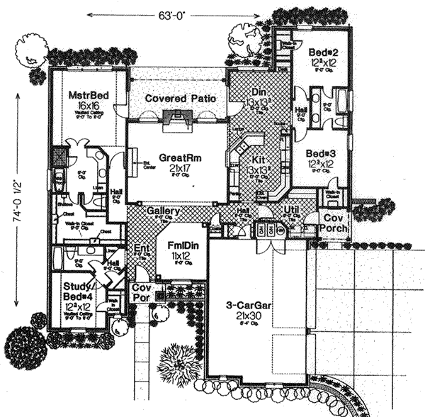 Main Floor Plan: 8-654