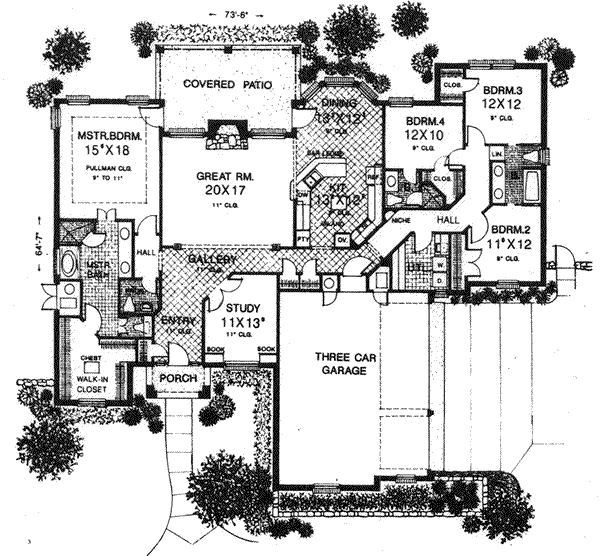 Main Floor Plan: 8-658