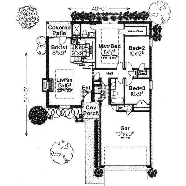 Main Floor Plan: 8-673