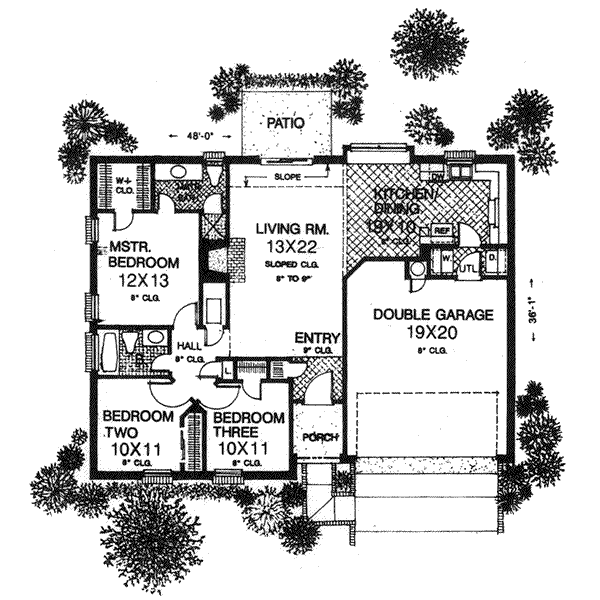 Main Floor Plan: 8-674