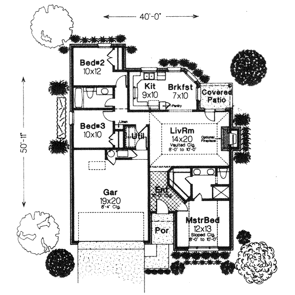 Main Floor Plan: 8-675