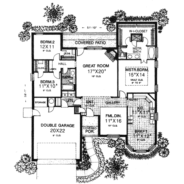 Main Floor Plan: 8-687