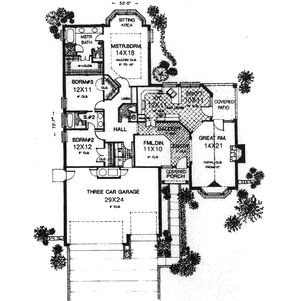 Main Floor Plan: 8-689