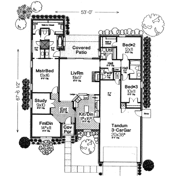 Main Floor Plan: 8-692