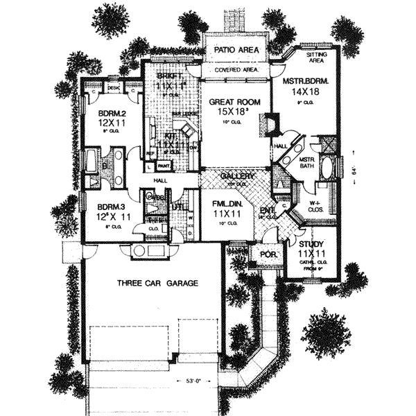 Main Floor Plan: 8-693