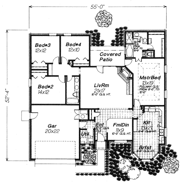Main Floor Plan: 8-694
