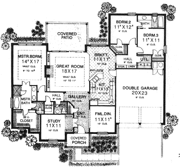 Main Floor Plan: 8-696