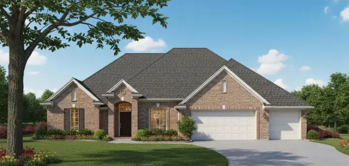 Traditional house plans 8-698 - front exterior, 2,106 sq ft, 3 bed, 2 bath house plans | Monster House Plans