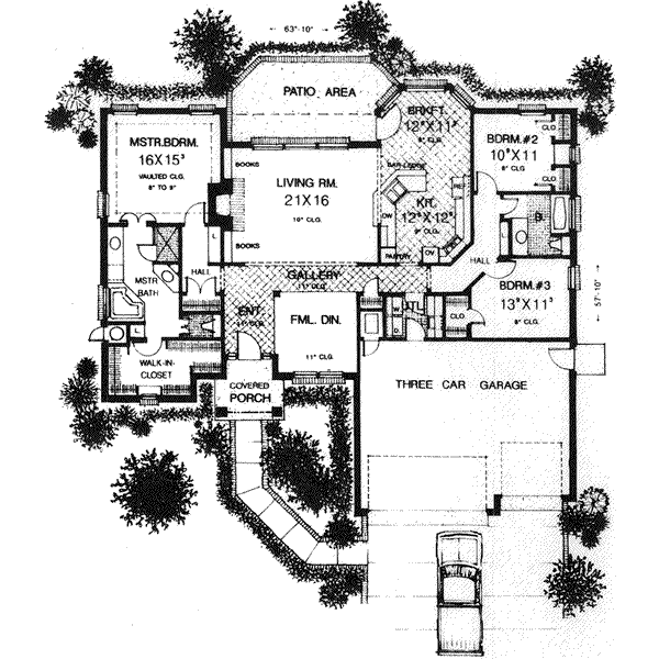 Main Floor Plan: 8-698