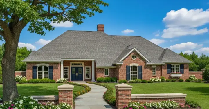 Traditional house plans 8-699 - front exterior, 2,113 sq ft, 3 bed, 2 bath house plans | Monster House Plans
