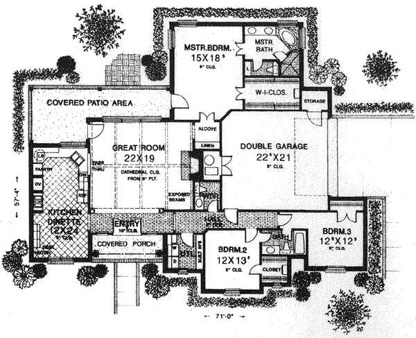 Main Floor Plan: 8-699