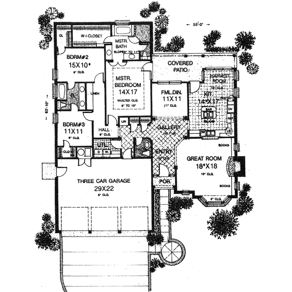 Main Floor Plan: 8-700