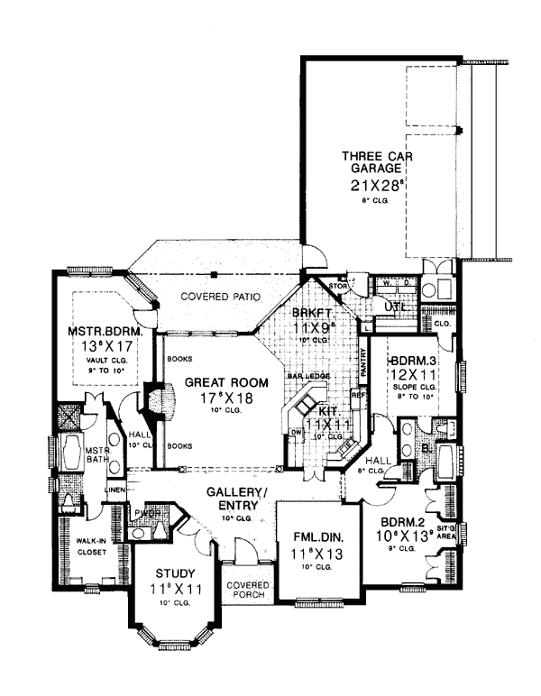 Main Floor Plan: 8-702