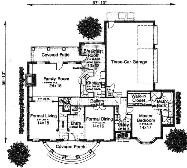 Main Floor Plan: 8-703