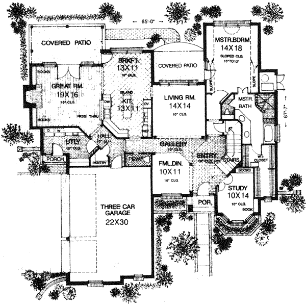 Main Floor Plan: 8-704