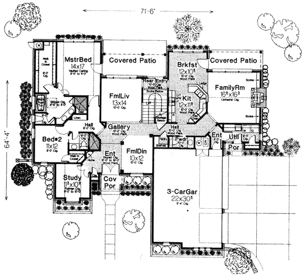 Main Floor Plan: 8-706
