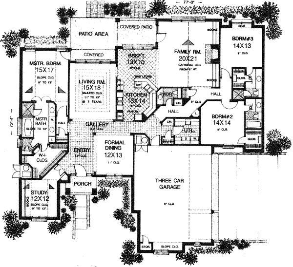 Main Floor Plan: 8-707
